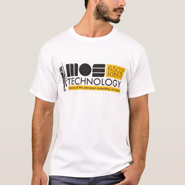 Technologie MOS 6502 et T-shirt Kim-1 (Devant)