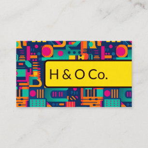 Technologie Web moderne QR Code Carte de visite