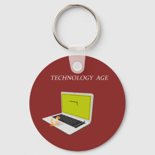 Technology age keychain