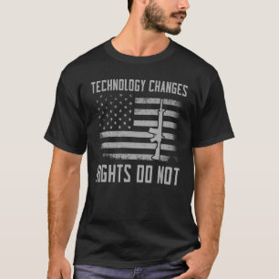 Technology Changes Rights Do Not 2nd Amendment T-Shirt