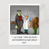 Technology Humour Postcard