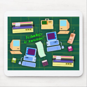 Technology is Awesome Mouse Pad