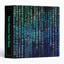 Technology Matrix Binary Code 