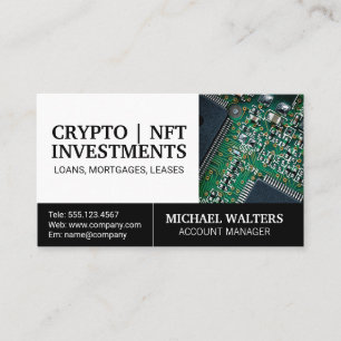 Technology   Microchip Hardware Business Card