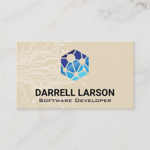 Technology Network Logo   Circuits Business Card