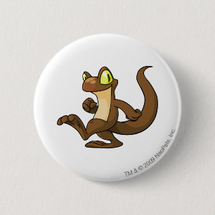 Techo Brown 2 Inch Round Button