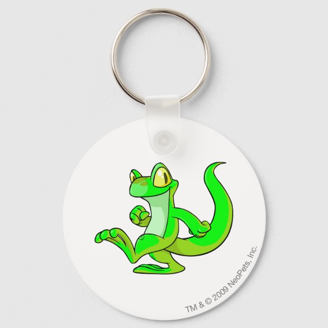 Techo Glowing Keychain (Front)