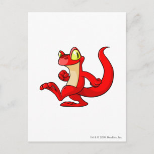 Techo Red Postcard