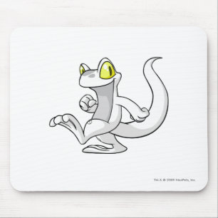 Techo White Mouse Pad