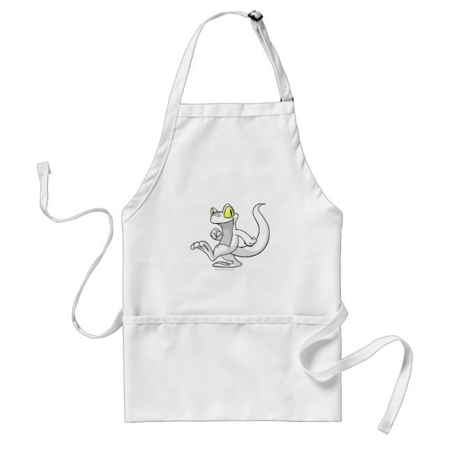 Techo White Standard Apron (Front)