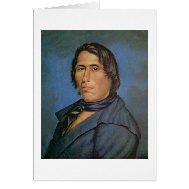 Tecumseh (1768-1813) (oil on canvas) (Front)