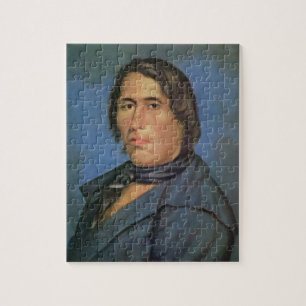 Tecumseh (1768-1813) (oil on canvas) jigsaw puzzle