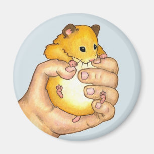 Ted being held magnet