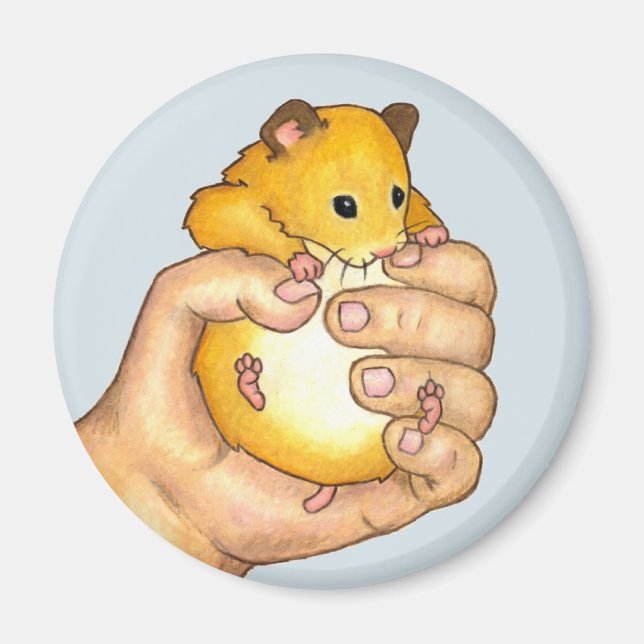 Ted being held magnet (Front)