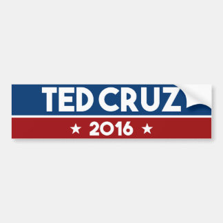 Ted Cruz 2016 Bumper Sticker