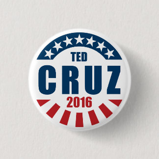 Ted Cruz for president 2016 1 Inch Round Button