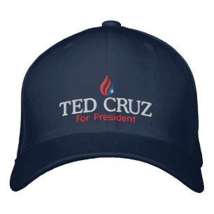 Ted Cruz for President Custom Baseball Hat Cap