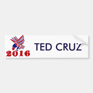 Ted Cruz Political Eagle Art Bumper Sticker