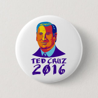 Ted Cruz President 2016 Retro 2 Inch Round Button