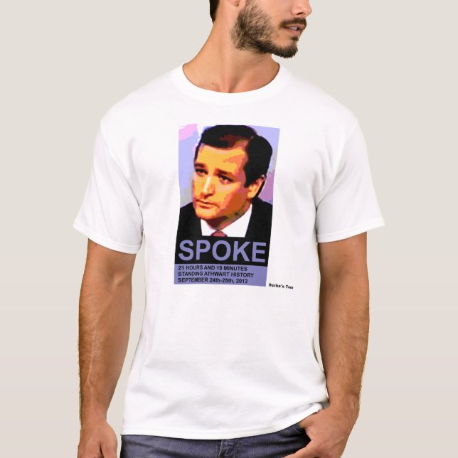 Ted Cruz Spoke, natural colours T-Shirt (Front)