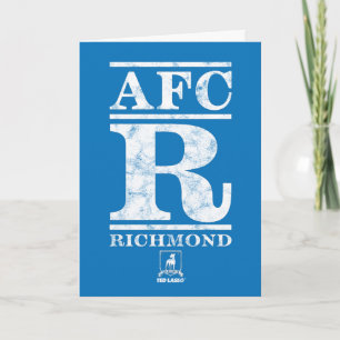 Ted Lasso AFC R Richmond Text Logo Card