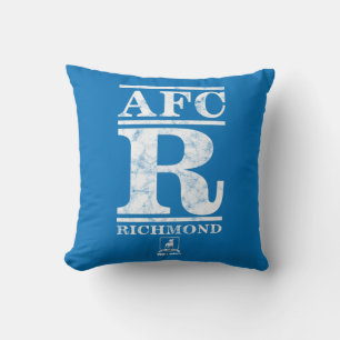 Ted Lasso   AFC R Richmond Text Logo Throw Pillow