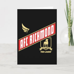 Ted Lasso AFC Richmond Athletic Banner Card