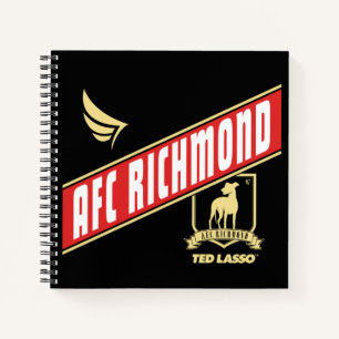 Ted Lasso   AFC Richmond Athletic Banner Notebook