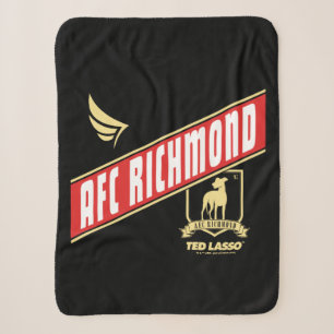 Ted Lasso   AFC Richmond Athletic Banner Sherpa Blanket