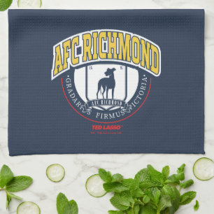 Ted Lasso   AFC Richmond Athletic Circle Badge Kitchen Towel