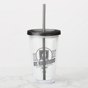 Ted Lasso   AFC Richmond Athletic Stripe Graphic Acrylic Tumbler