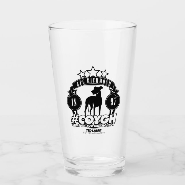 Ted Lasso | AFC Richmond #COYGH Glass (Front)