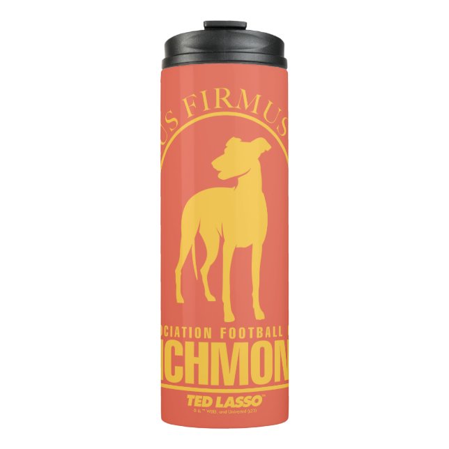 Ted Lasso | AFC Richmond Gold Arched Logo Thermal Tumbler (Front)