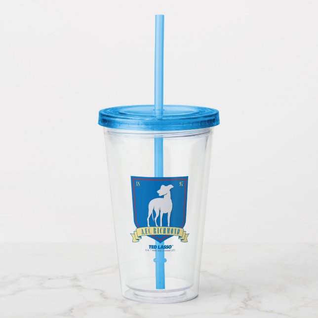 Ted Lasso | AFC Richmond Team Logo Acrylic Tumbler (Front)