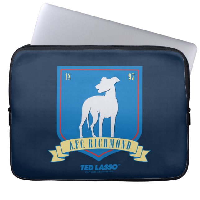 Ted Lasso | AFC Richmond Team Logo Laptop Sleeve (Front)