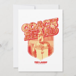 Ted Lasso   Coach Beard Badge Card