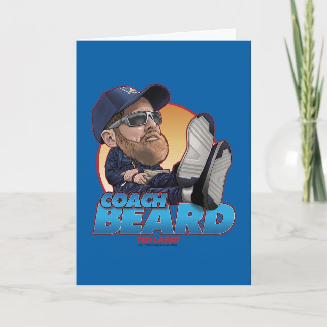 Ted Lasso | Coach Beard Bobblehead Card (Front)