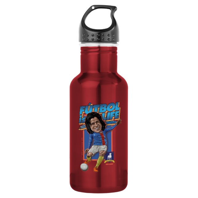 Ted Lasso | Dani Rojas Bobblehad 532 Ml Water Bottle (Front)
