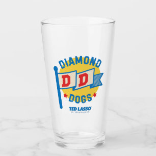 Ted Lasso   Diamond Dogs Pennant Graphic Glass