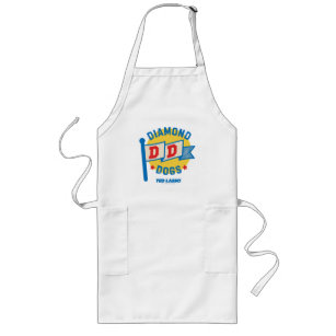 Ted Lasso   Diamond Dogs Pennant Graphic Long Apron