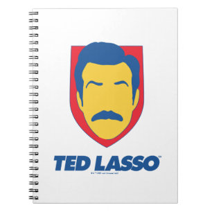 Ted Lasso   Face Icon Notebook