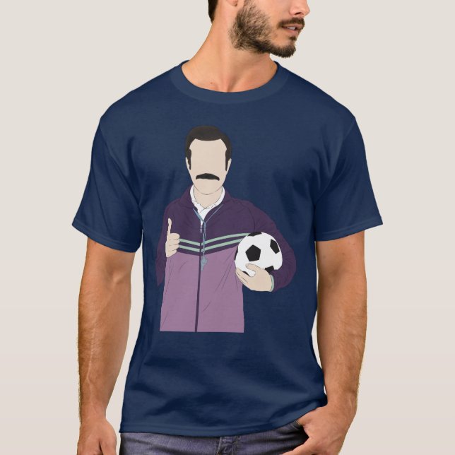 Ted Lasso Fan Art Portrait gift T-Shirt (Front)