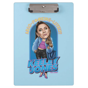 Ted Lasso Keeley Jones Bobblehead Clipboard