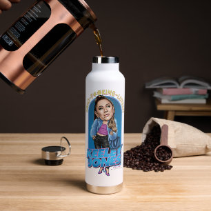 Ted Lasso Keeley Jones Bobblehead Water Bottle