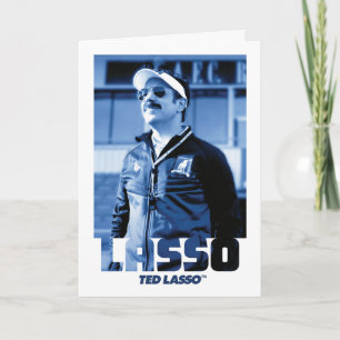 Ted Lasso Lasso Photo Portrait Graphic Card