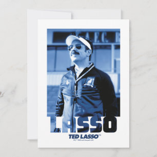 Ted Lasso Lasso Photo Portrait Graphic Card