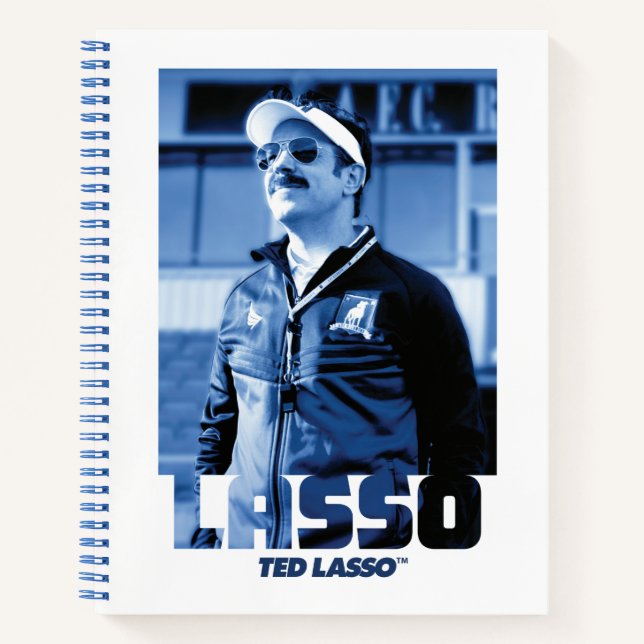 Ted Lasso | Lasso Photo Portrait Graphic Notebook (Front)