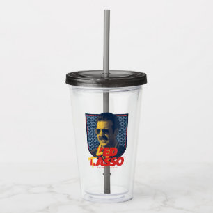 Ted Lasso   Led Tasso Badge Acrylic Tumbler