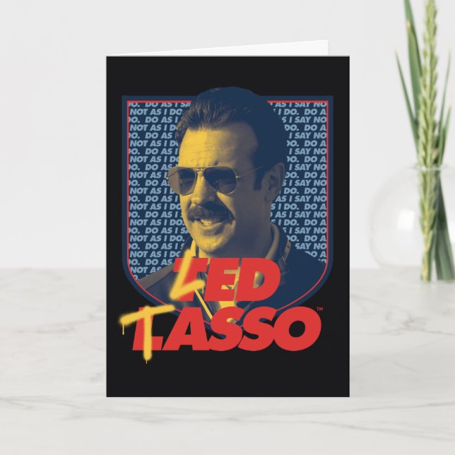 Ted Lasso | Led Tasso Badge Card (Front)