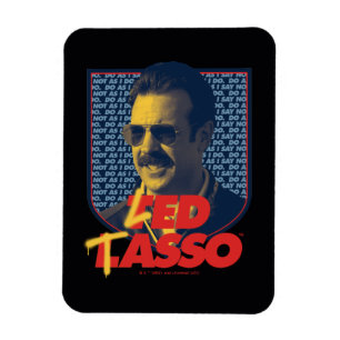 Ted Lasso   Led Tasso Badge Magnet
